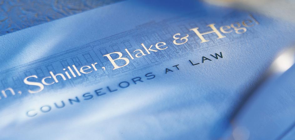 Engraved Stationery for Law Firms