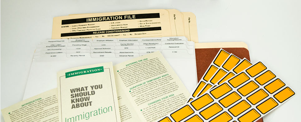 Immigration Practice Products and Supplies