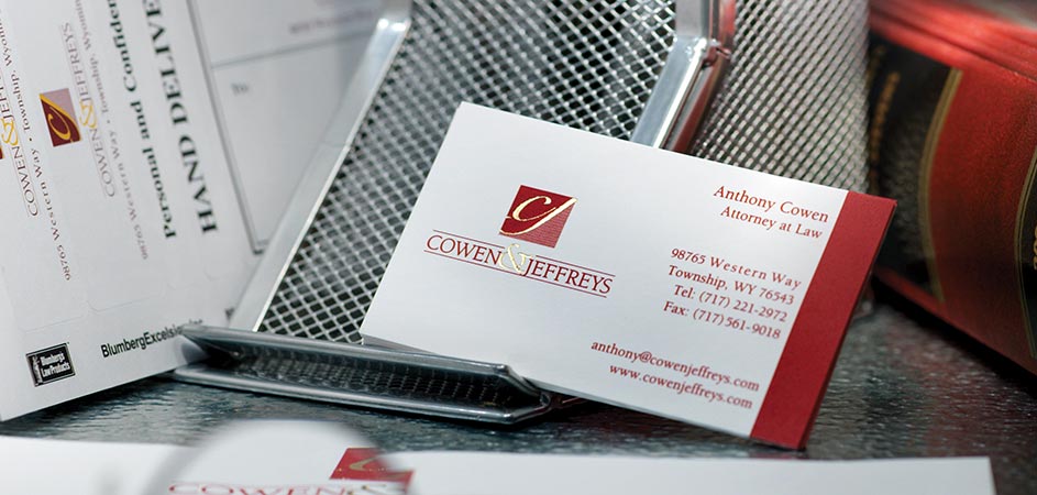Engraved Business Cards