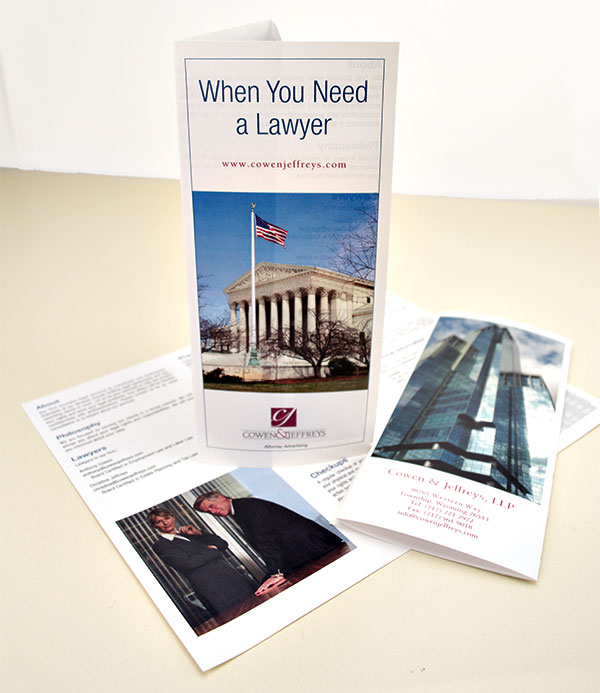Law Firm Brochures