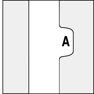 Alphabetical Individual Letters Index Tabs