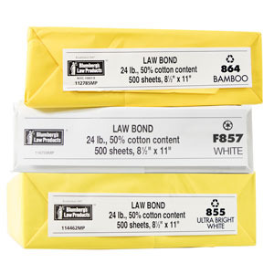 Blumberg's Law Bond Recycled Archival Paper
