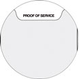 "Proof of Service" Tabs